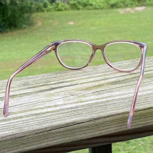 Banana Republic glasses frames Vale Mauve pink translucent 50[]15 135 - Picture 14 of 14